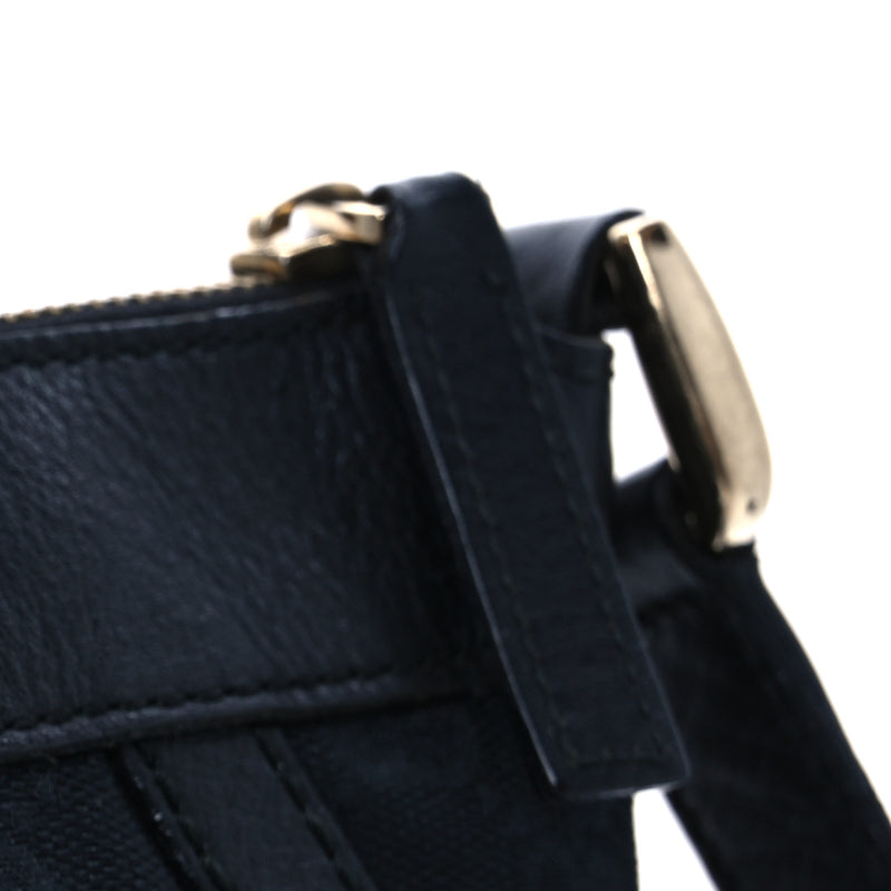 Gucci Small D Gold Ring Messenger Black