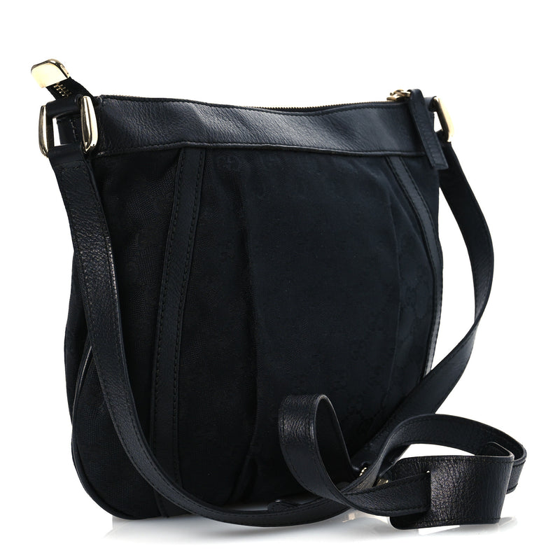 Gucci Small D Gold Ring Messenger Black