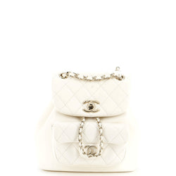 Chanel Duma Drawstring Backpack Quilted