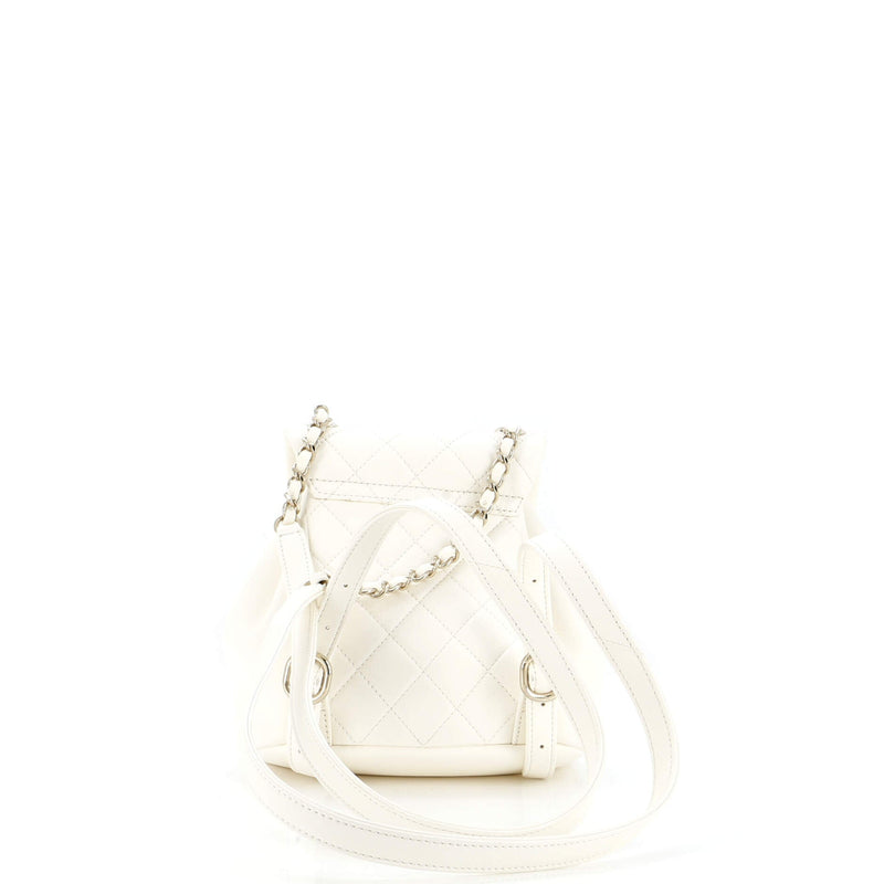 Chanel Duma Drawstring Backpack Quilted