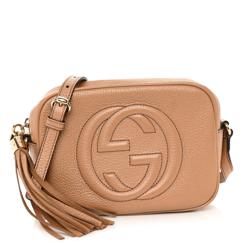 Gucci Pebbled Calfskin Small Soho Disco