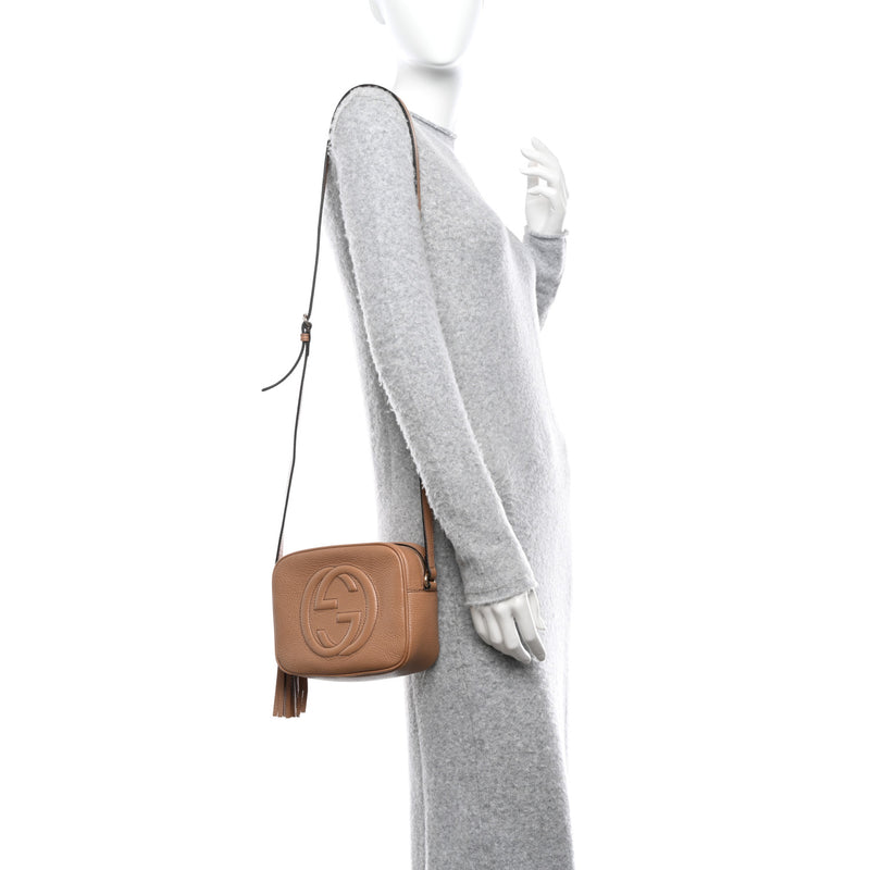 Gucci Pebbled Calfskin Small Soho Disco