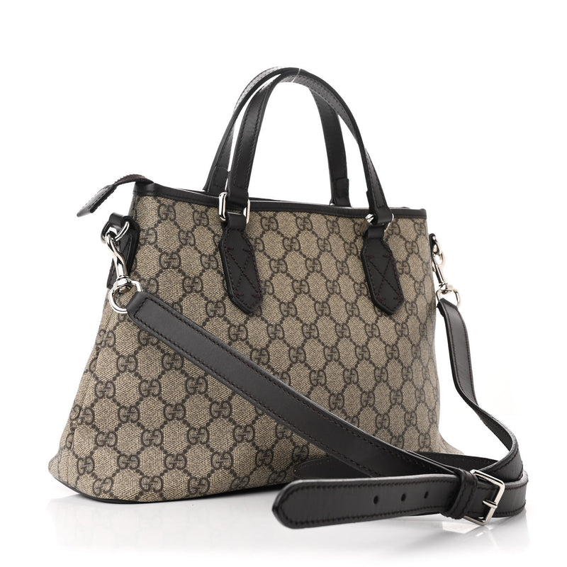 Gucci Gg Supreme Small Zippered Tote