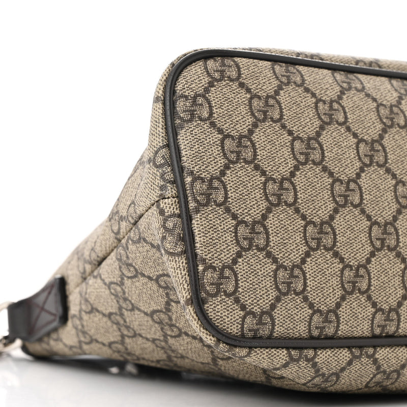 Gucci Gg Supreme Small Zippered Tote