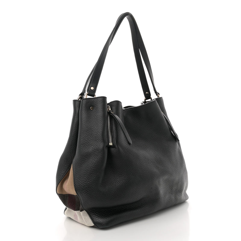 Burberry Grainy Calfskin House Check