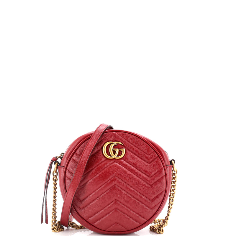 Gucci Gg Marmont Round Shoulder Bag