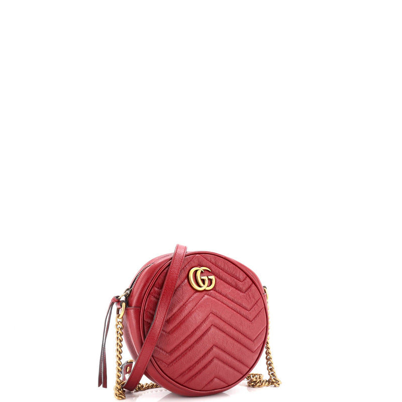 Gucci Gg Marmont Round Shoulder Bag