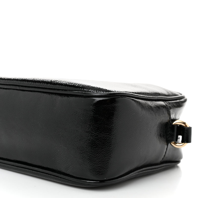 Gucci Soft Patent Small Soho Disco Bag
