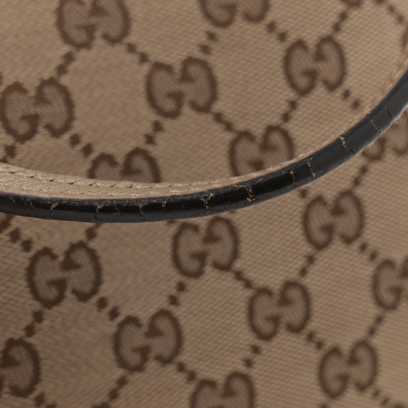 Gucci Medium Bree Zippered Tote Beige