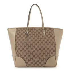 Gucci Medium Bree Zippered Tote Beige