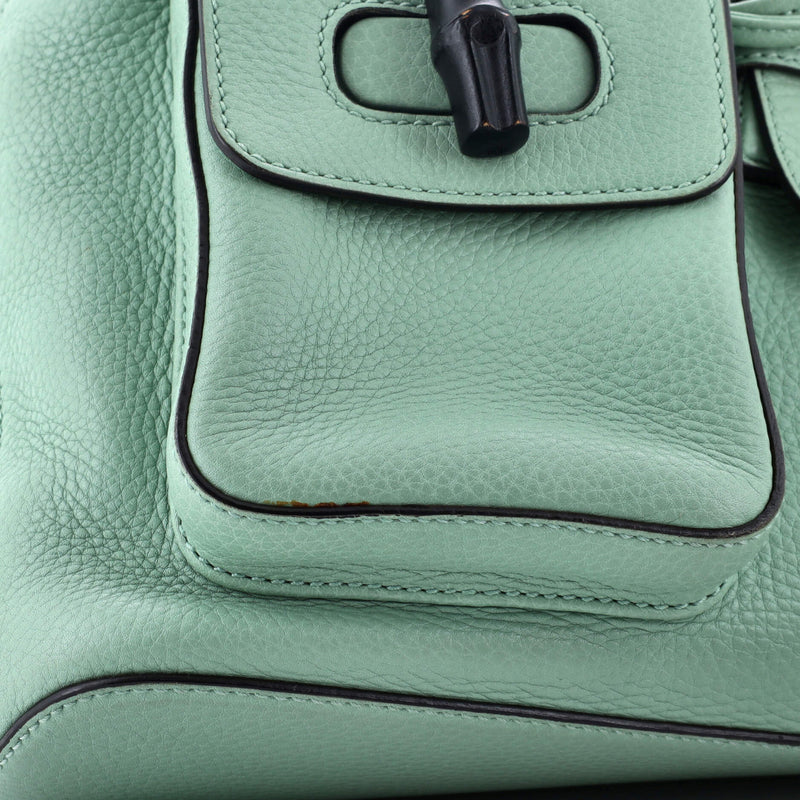 Gucci Bamboo Tassel Backpack Leather