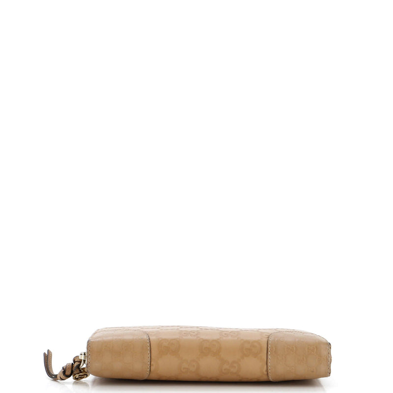 Emily Chain Flap Bag Guccissima Leather