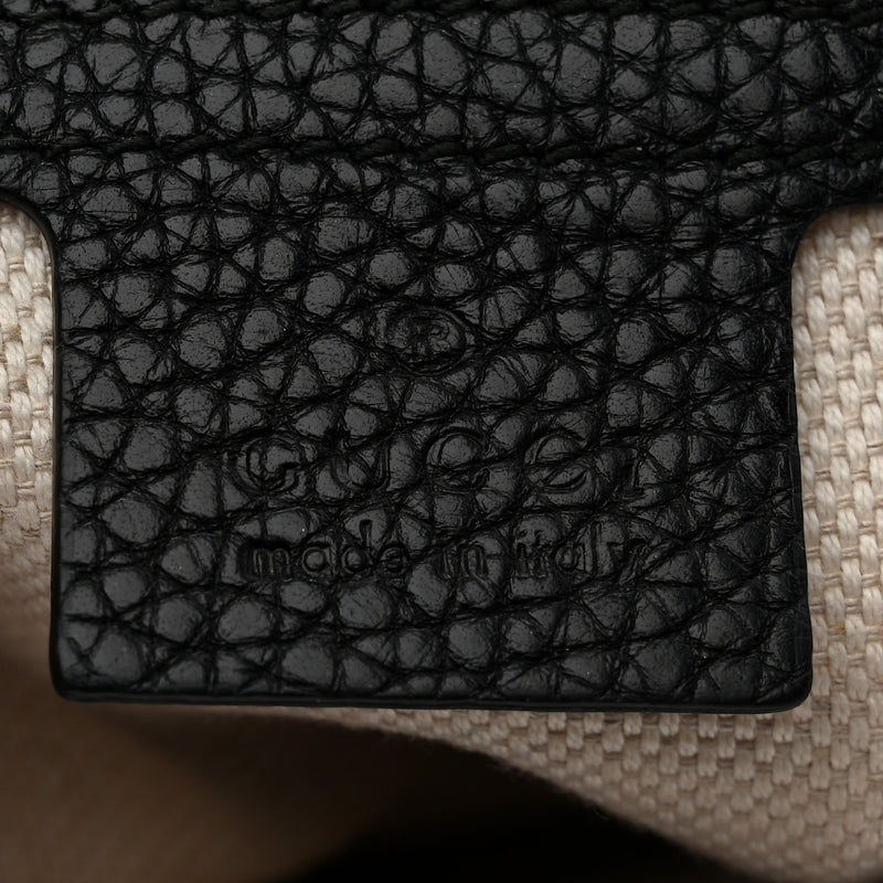 Gucci Pebbled Calfskin Medium Soho Flap