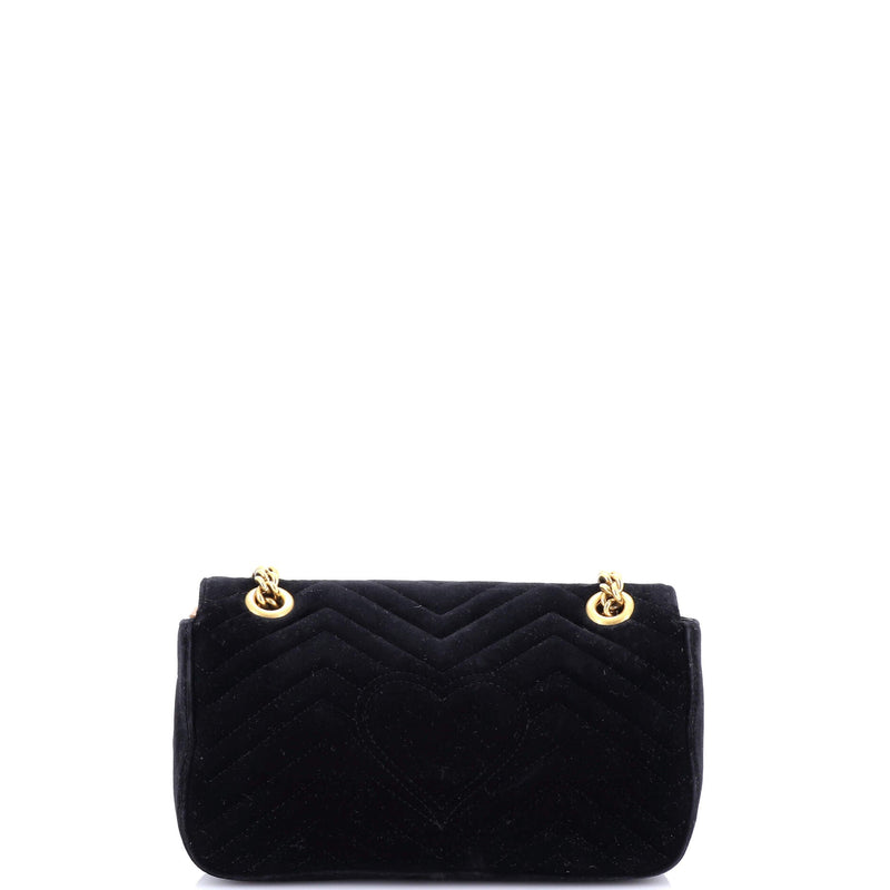 Gucci Gg Marmont Flap Bag Crystal