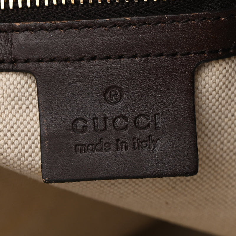 Gucci Vintage Web Medium Half Moon Hobo