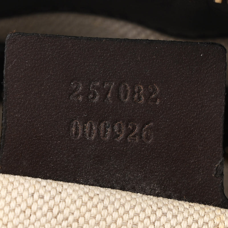 Gucci Vintage Web Medium Half Moon Hobo