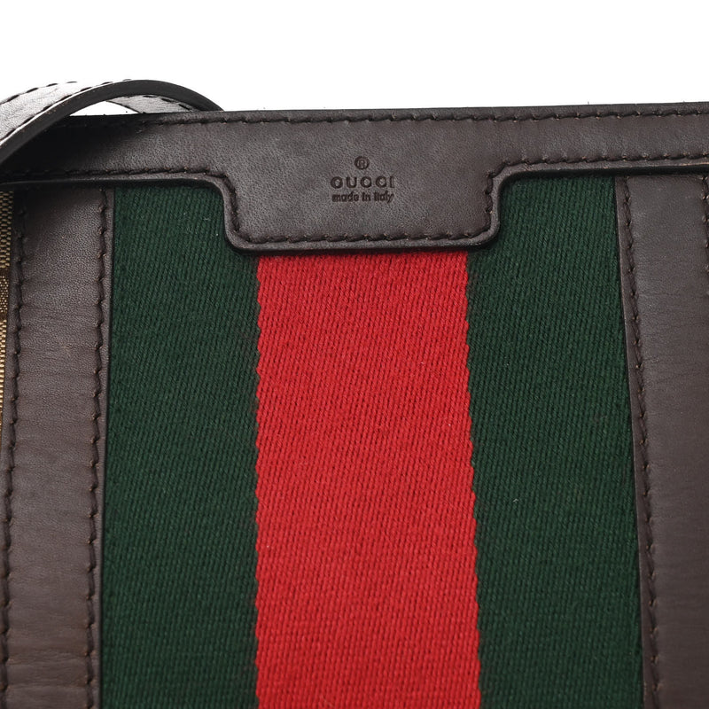 Gucci Vintage Web Medium Half Moon Hobo