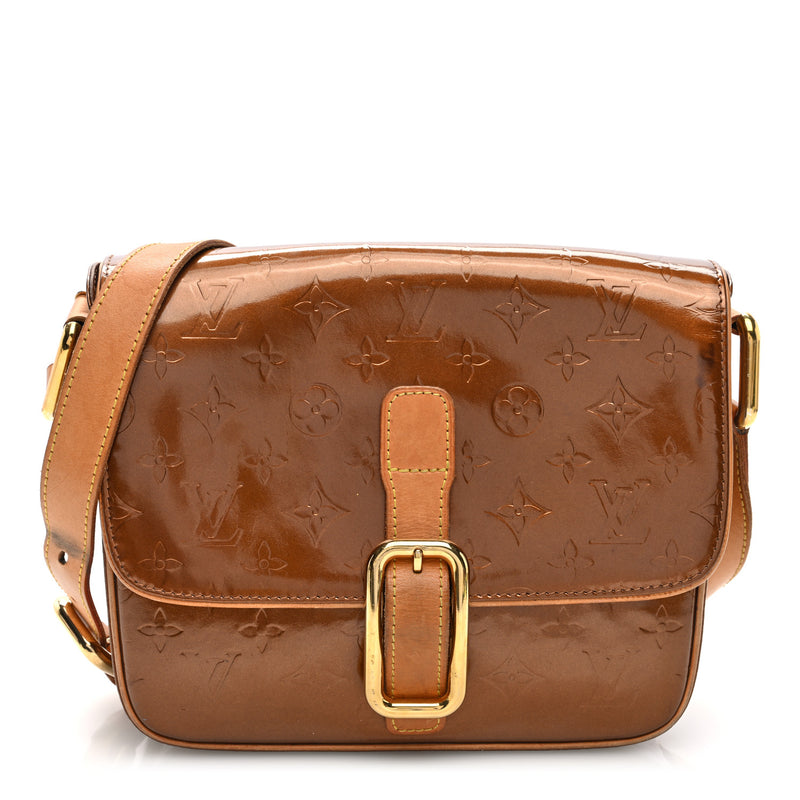 Louis Vuitton Vernis Christie Gm Bronze