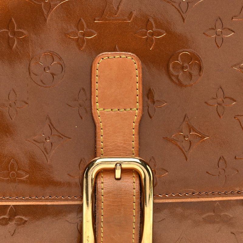 Louis Vuitton Vernis Christie Gm Bronze