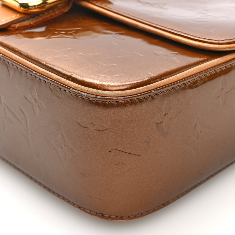 Louis Vuitton Vernis Christie Gm Bronze