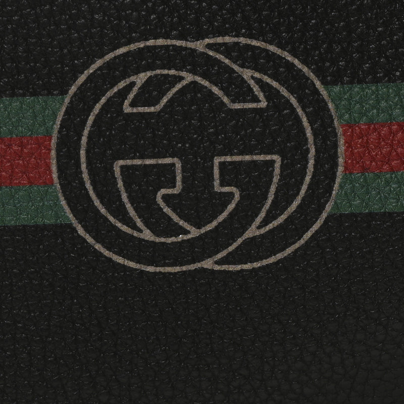 Gucci Grained Calfskin Small Logo Belt