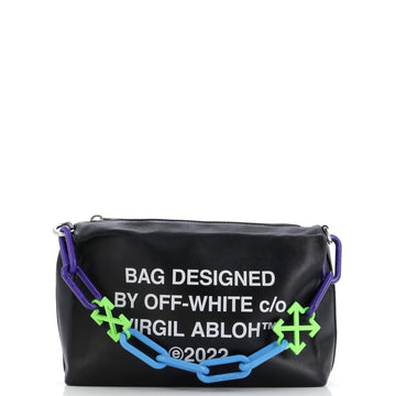Off White Block Pouch Shoulder Bag