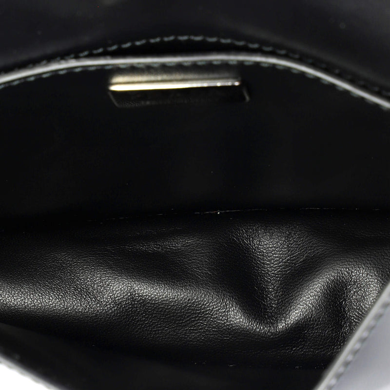 Prada Maxi Triangle Logo Chain Flap Bag