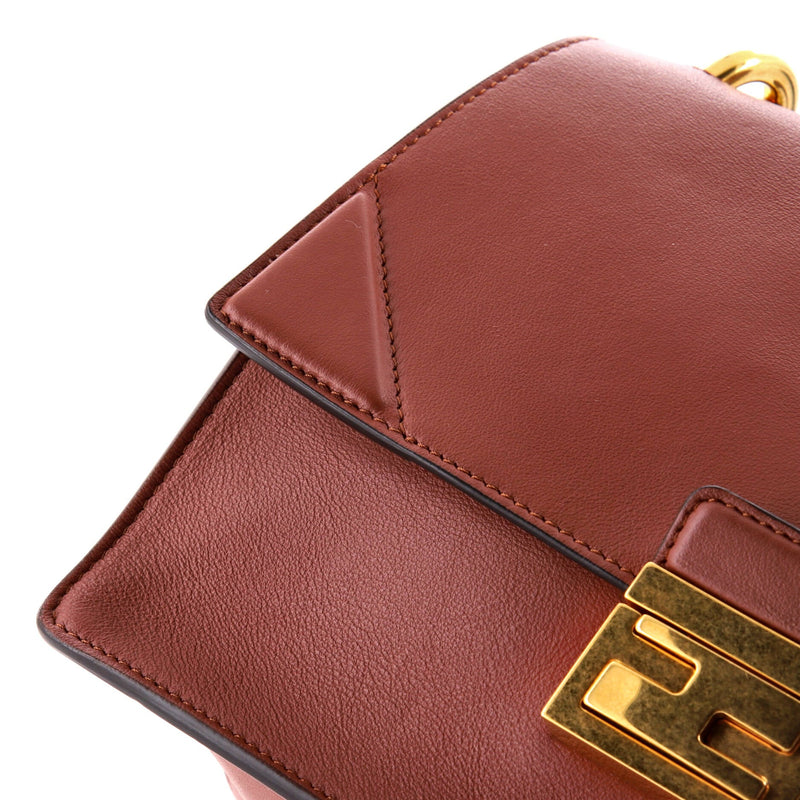 Fendi Kan U Shoulder Bag Leather Medium