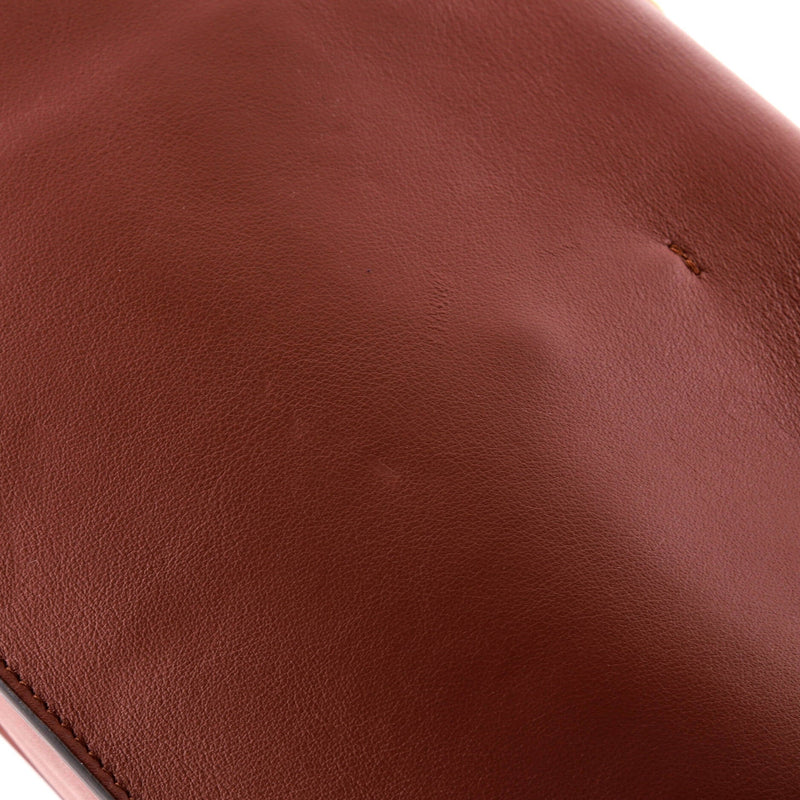 Fendi Kan U Shoulder Bag Leather Medium