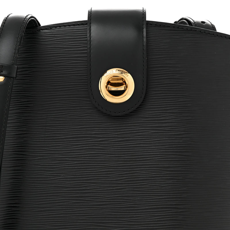Louis Vuitton Epi Cluny Black