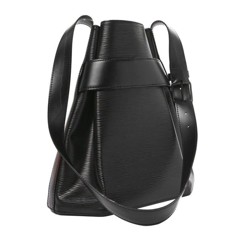 Louis Vuitton Epi Sac D'Epaule Black