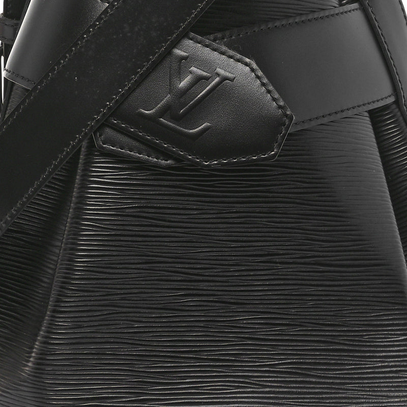 Louis Vuitton Epi Sac D'Epaule Black