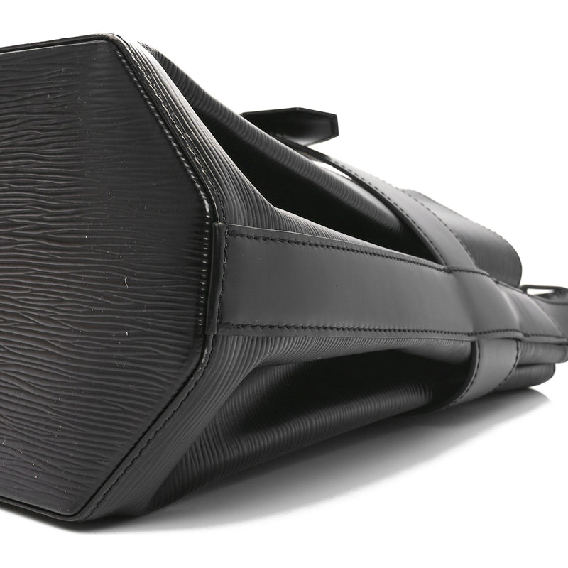 Louis Vuitton Epi Sac D'Epaule Black