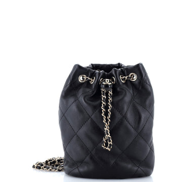 Chanel Logo Script Drawstring Chain