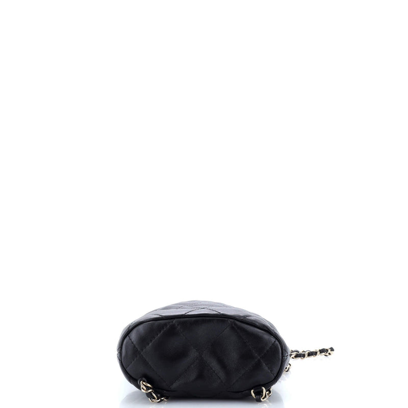 Chanel Logo Script Drawstring Chain
