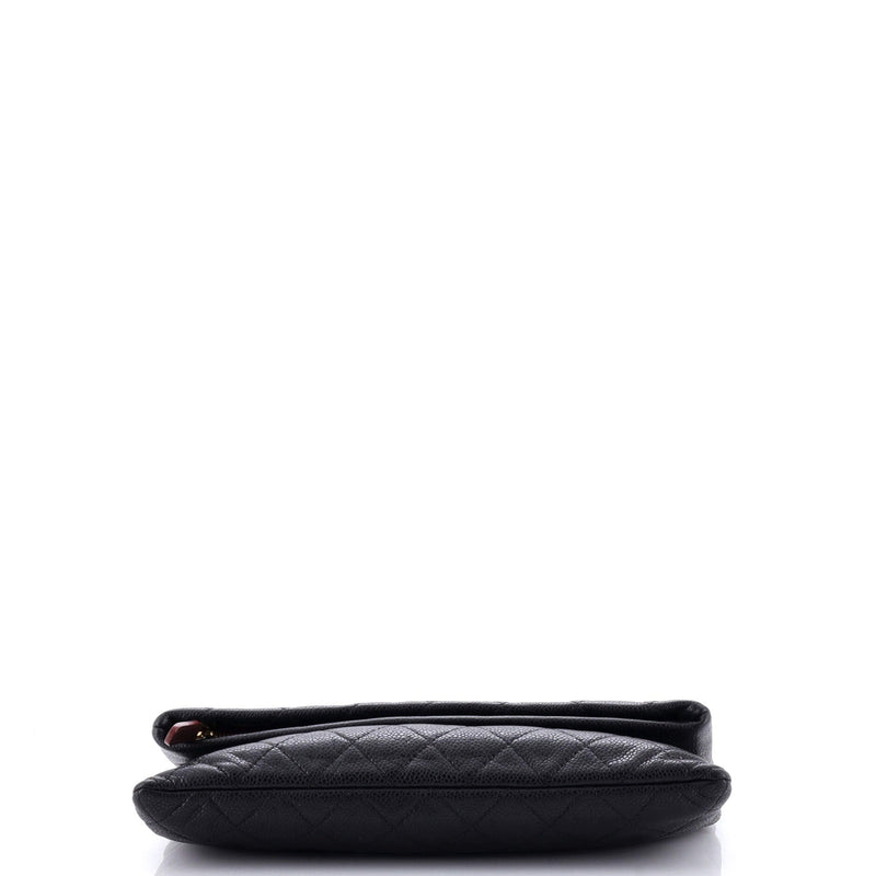 Chanel Beauty Cc Clutch Quilted Caviar