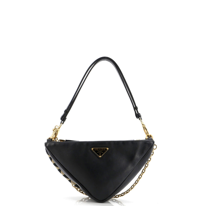 Prada Double Symbole Triangle Bag