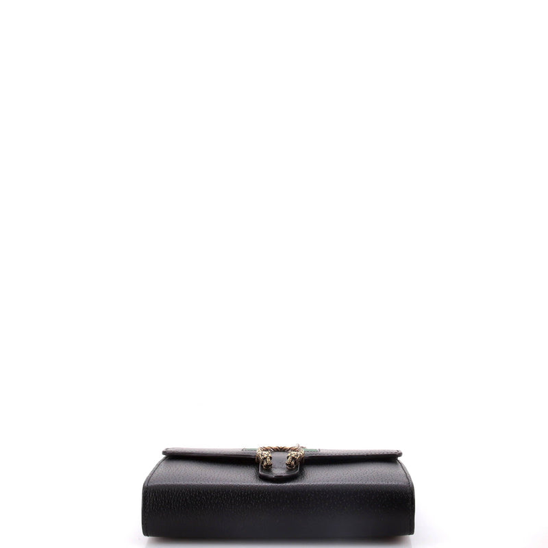 Gucci Dionysus Web Chain Wallet Leather