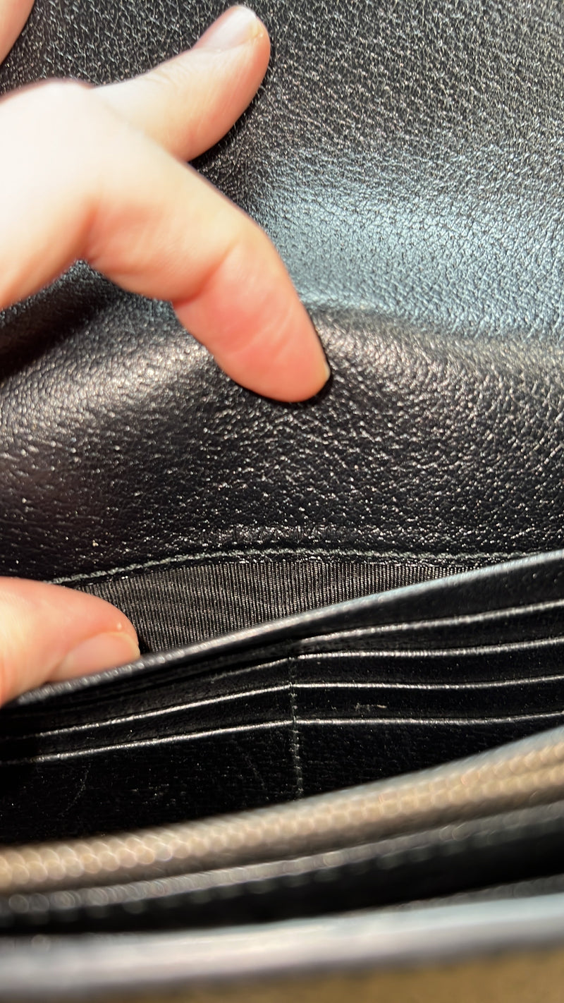Gucci Dionysus Web Chain Wallet Leather