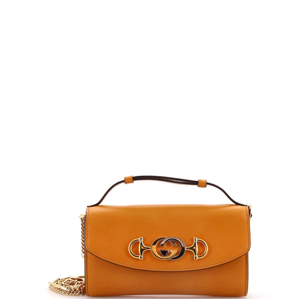 Gucci Zumi Shoulder Bag Leather Mini