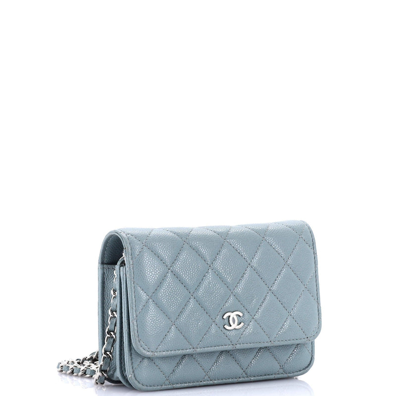 Chanel Wallet On Chain Quilted Caviar
