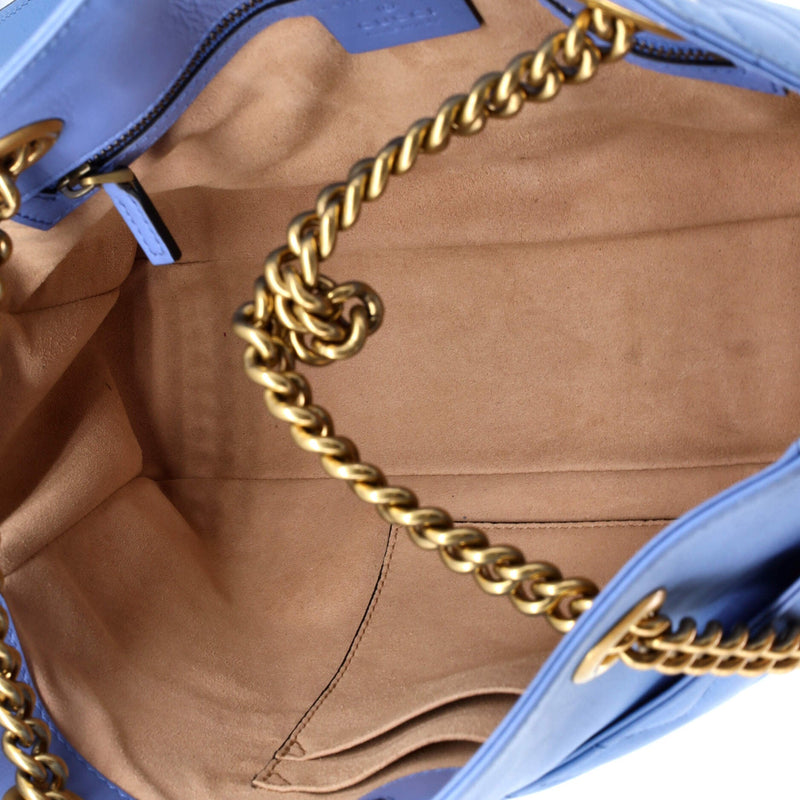 Gucci Gg Marmont Chain Tote Matelasse