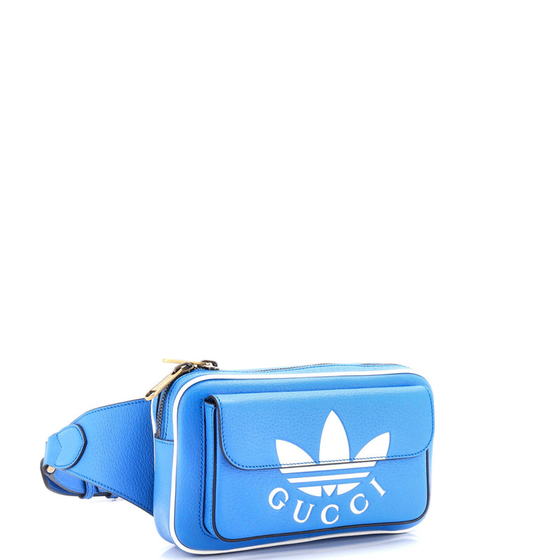 Gucci X Adidas Zip Belt Bag Leather