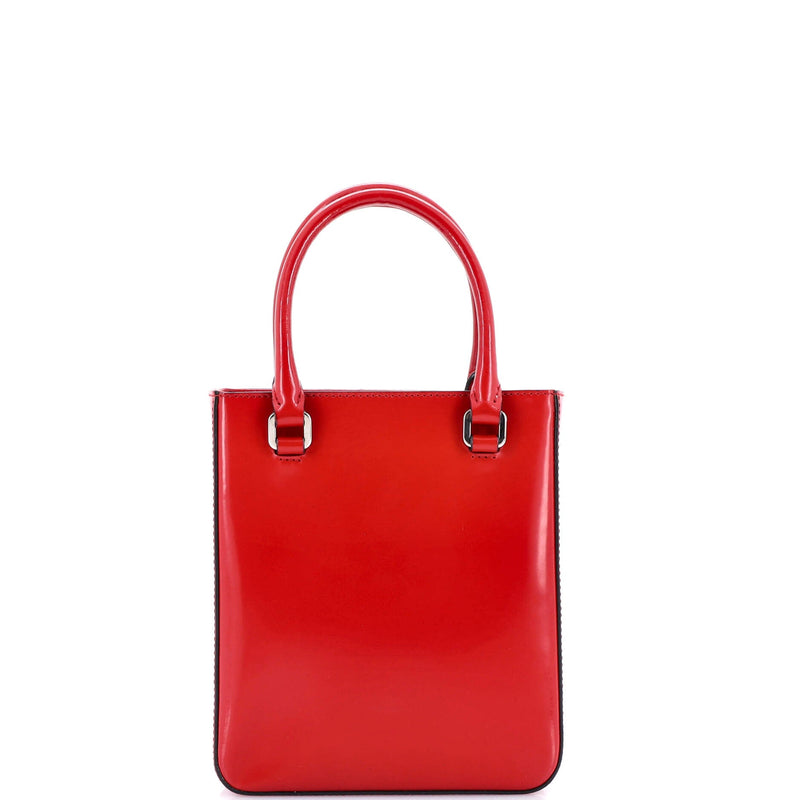Prada Convertible Tote Brushed Leather