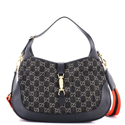 Gucci Jackie Hobo Gg Canvas Medium