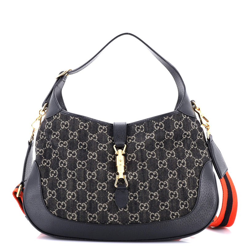 Gucci Jackie Hobo Gg Canvas Medium