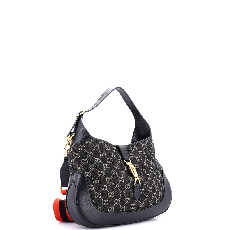 Gucci Jackie Hobo Gg Canvas Medium
