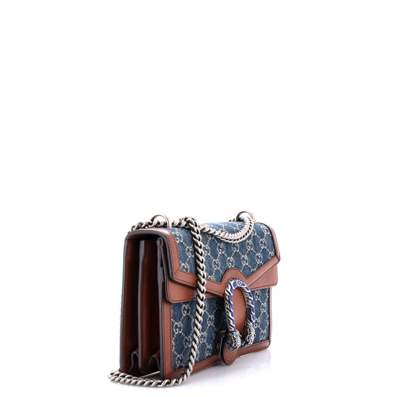 Gucci Dionysus Bag Gg Denim Small