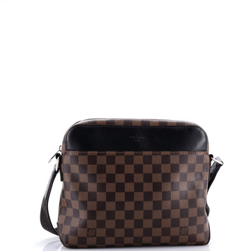 Louis Vuitton Jake Messenger Bag Damier