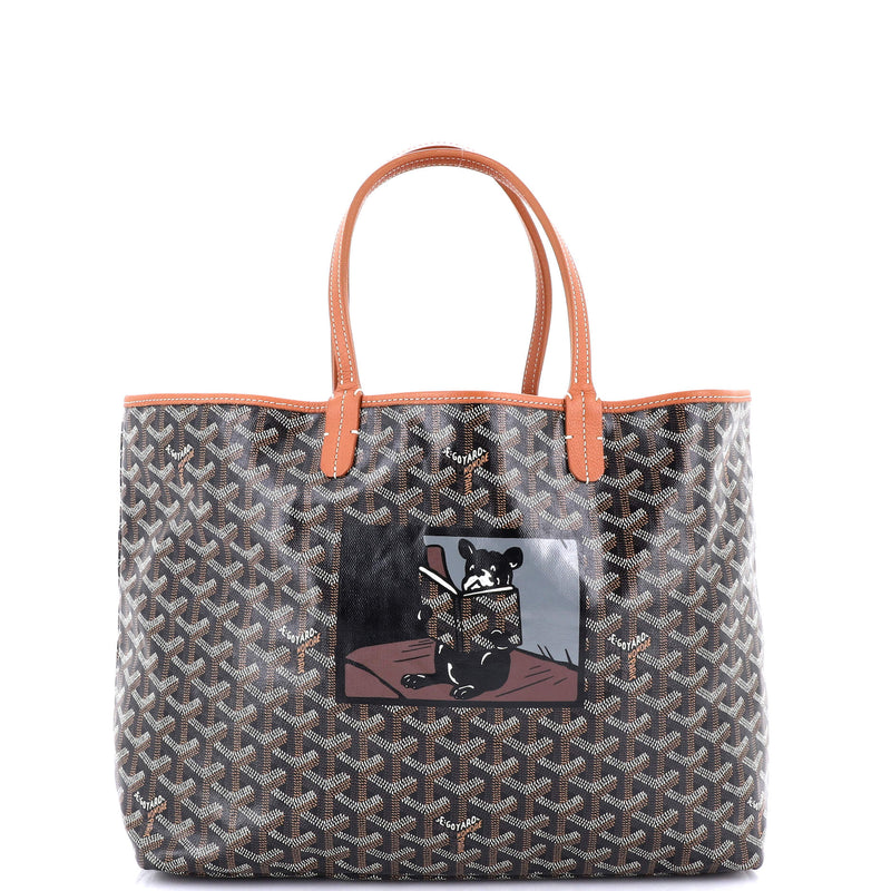 Goyard Saint Louis Tote Printed Coated